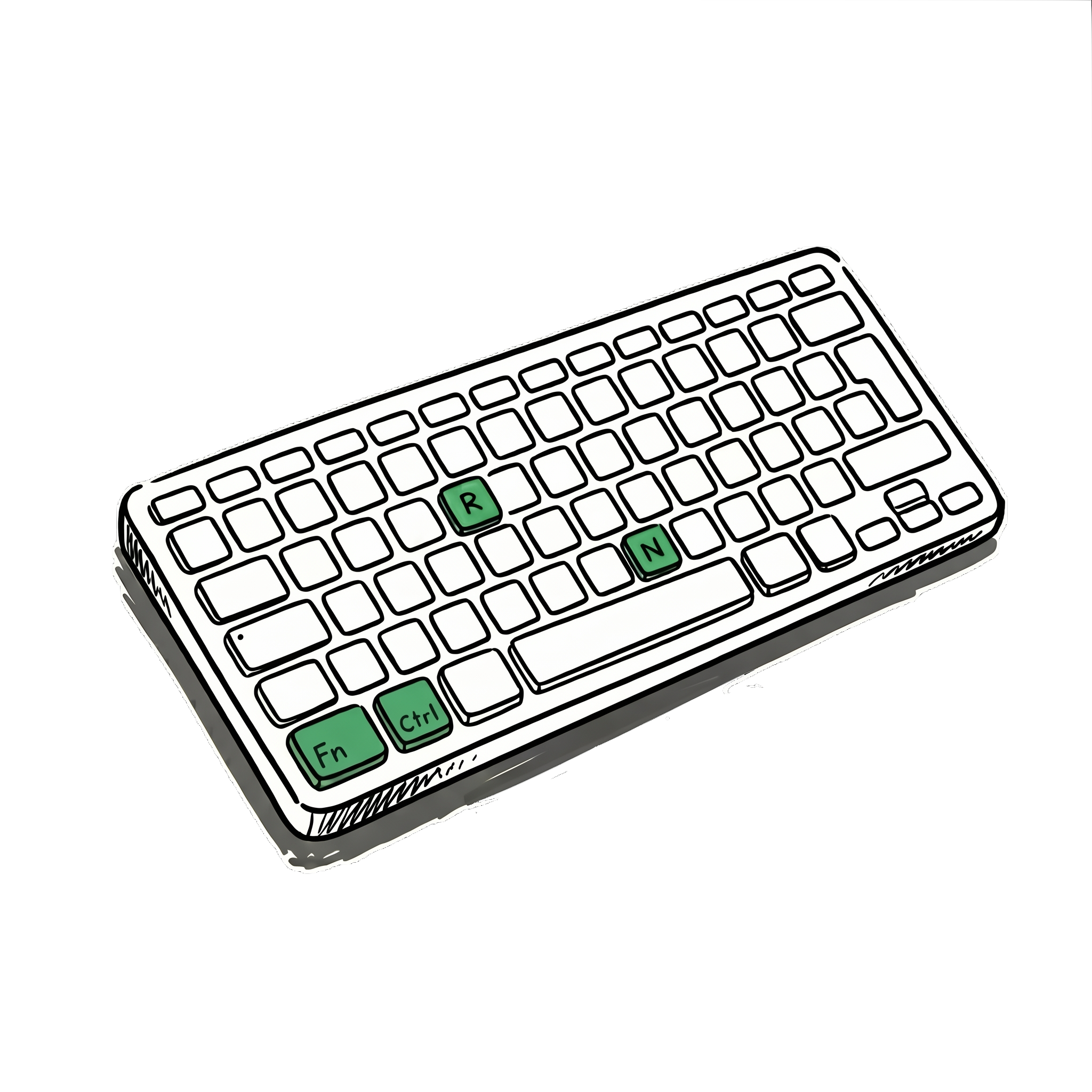 macOS keyboard illustration